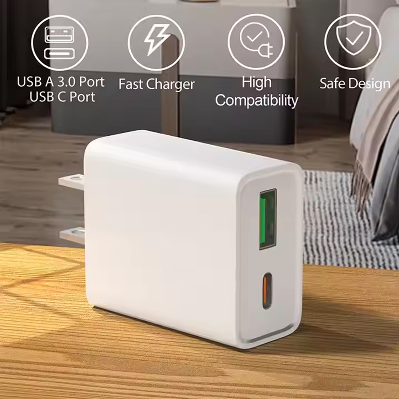 20W US Dual-Port Wall Charger