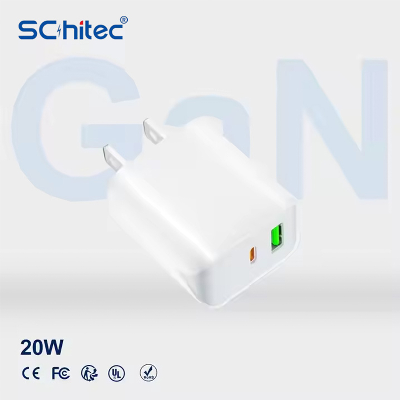 20W US Dual-Port Wall Charger